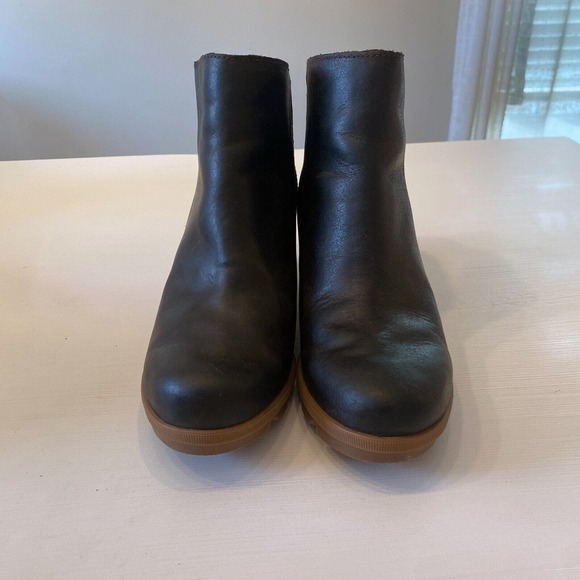 Sorel Joan Of Arctic Wedge II Zipper Bootie Women's Size 9.5 US Brown NL3766-205 - Picture 4 of 11